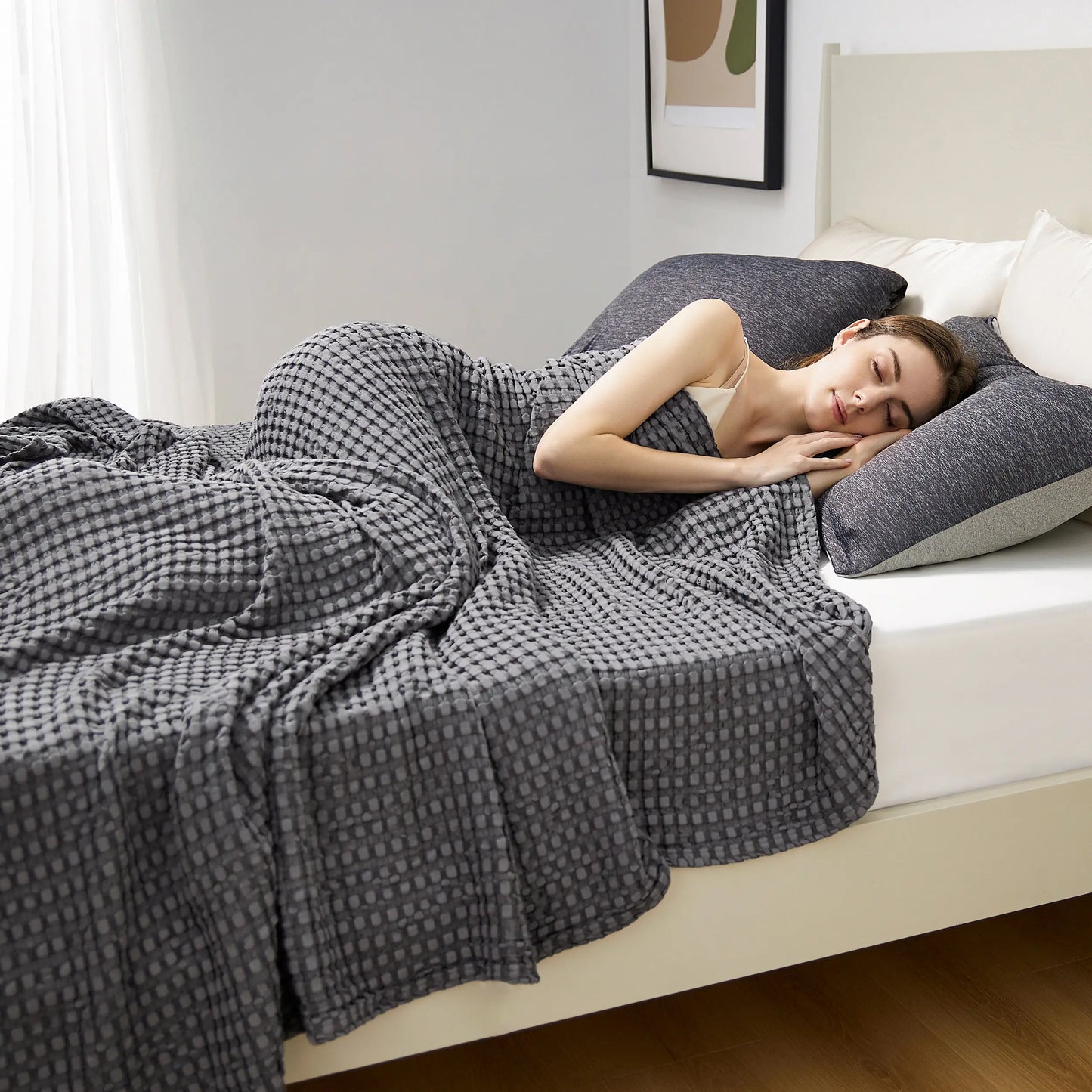 cooling-bamboo-waffle-blanket-soft-breathable-throw-for-hot-sleepers