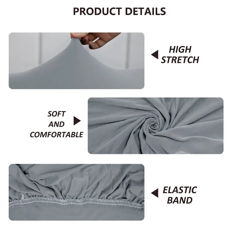 Outdoor Sofa Cushion Covers — High Stretch, Soft & Washable, 8/12/14 Pc