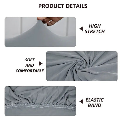 Outdoor Sofa Cushion Covers — High Stretch, Soft & Washable, 8/12/14 Pc