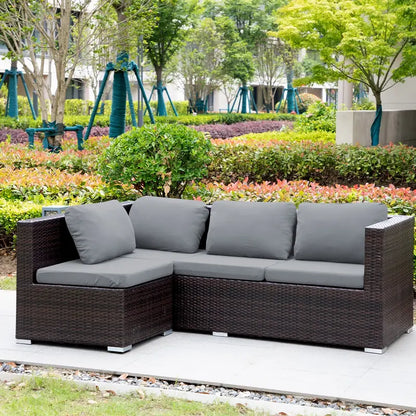 Outdoor Sofa Cushion Covers — High Stretch, Soft & Washable, 8/12/14 Pc