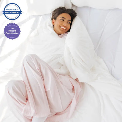CloudCool Cooling Blanket | Dual-Sided Silk & Cloud Soft