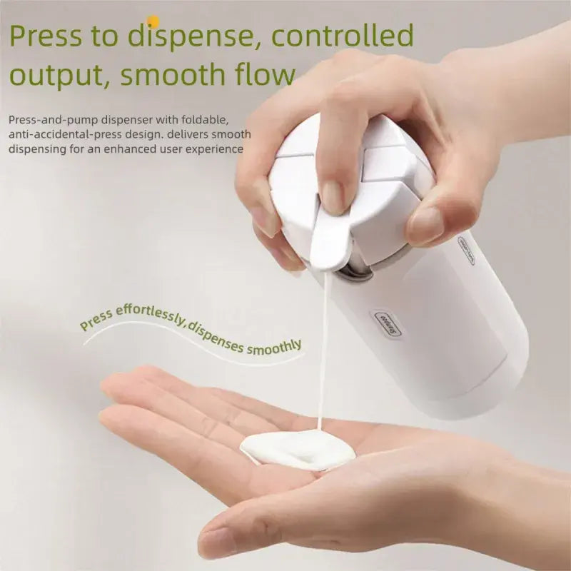 4-in-1 Travel Shampoo Dispenser | Portable Cosmetic Storage Bottle | Compact & Leak-Proof