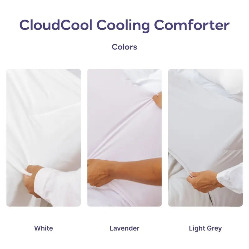 CloudCool Cooling Blanket | Dual-Sided Silk & Cloud Soft